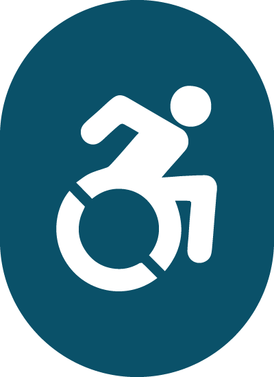 Image du pictogramme pour l'accessibilité pour les personnes à mobilité réduite